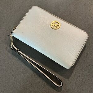 Michael Kors White and Clutch/Wallet